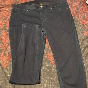 Navy Blue jeggings size Medium